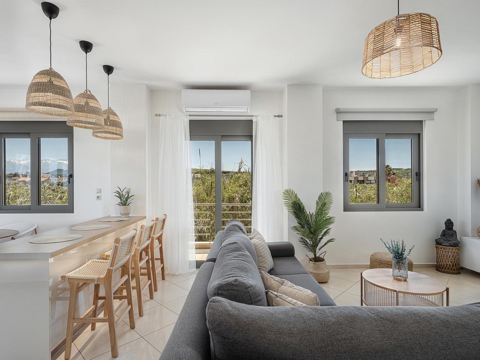 Sol Luxury Apartment - Close To The Beach With A Private Mini Pool Chrissi Akti Chania Exterior foto